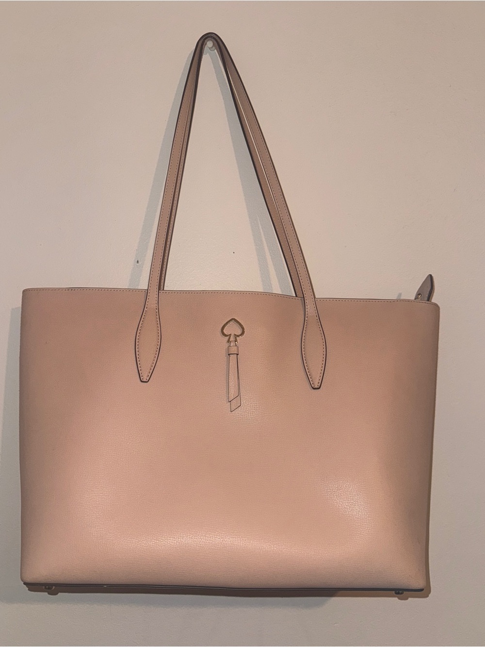 Kate Spade New York Adel Large Zipper Tote in Warm Beige